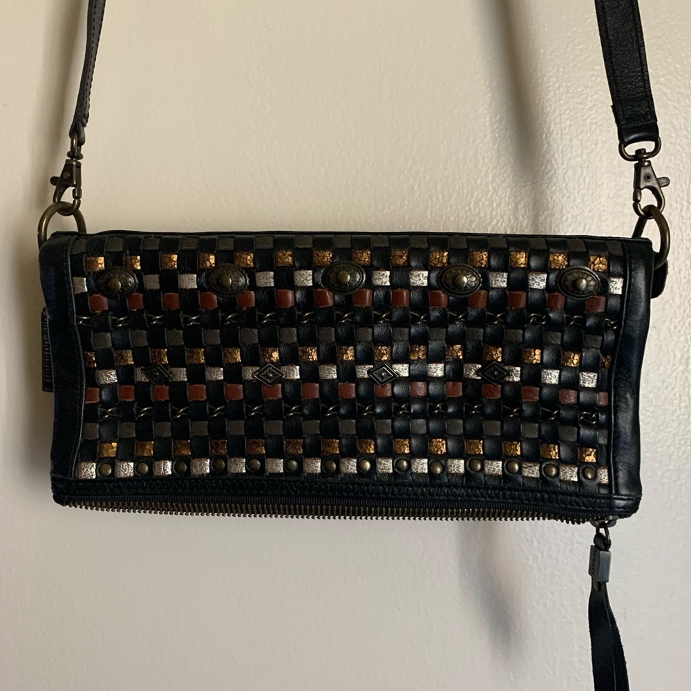 Bixi Awotan Leather Convertible Crossbody/Clutch